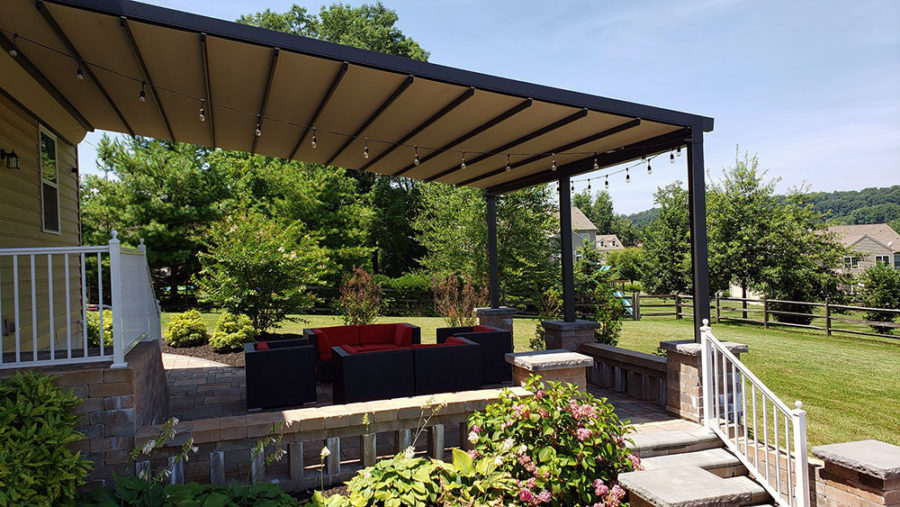 Pergola Awning Is Best For Sun, Wind & Rain - Milanese Remodeling