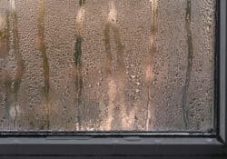 window with condensation